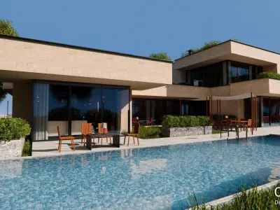 2026 Modern Modular House 2 For Blender Eevee And Cycles 3D model