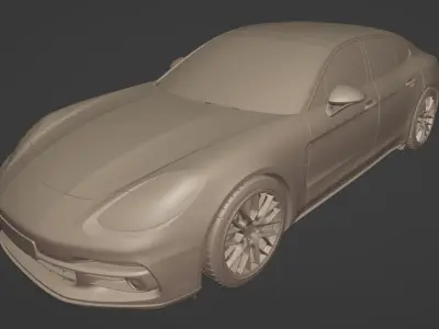 Porche Panamera S4 3D model