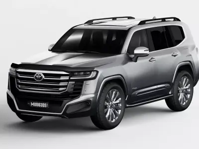 Toyota Land Cruiser Hybrid VXR 2026 3D model