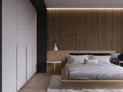 Luxury Master Bedroom 3D model 3D model purchase