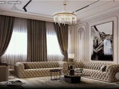 Classic Sitting Room 3D model