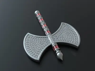  Axe - 3D Model 3D print model