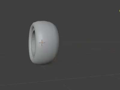 3D Model of Car Tyre and rim 3D model