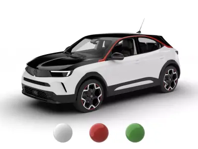 Opel Mokka 2021 3d model 3D model