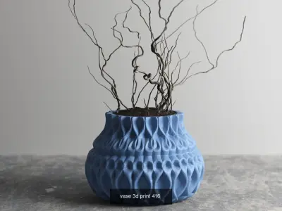 20 vase pot 3d print pack collection