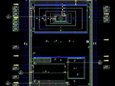 An architectural style homestay  in China 3D model