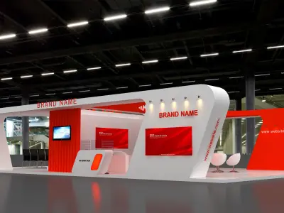 exhibition 3d 3D model