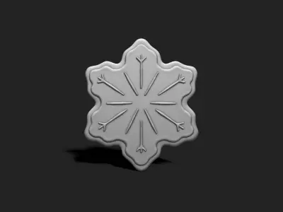 Christmas Cookie Ornament - Pendant -  Christmas Tree 3 3D print model