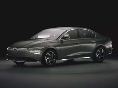 Hyundai Mistra EV 2021 3D model