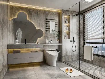 Bathroom  22 3D model