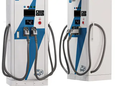 charger station 3D model