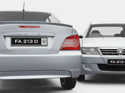 Proton Waja CPS 3D model
