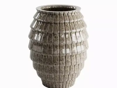 Porcelain Vase 02 3D model