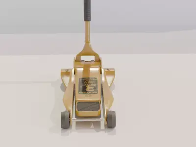 Hydraulic Automotive floor jack 3D model