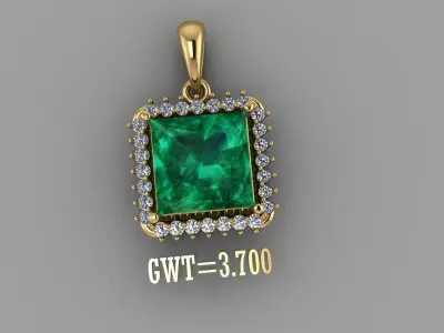 FASION  PENDANT 3D model order