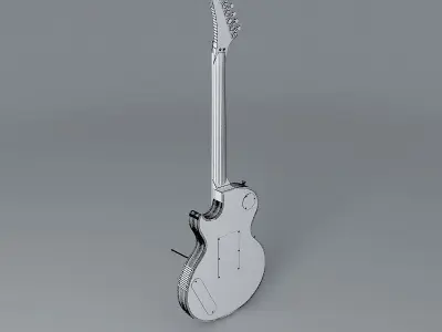 Gibson Fantasy Les Paul guitar Free 3D model
