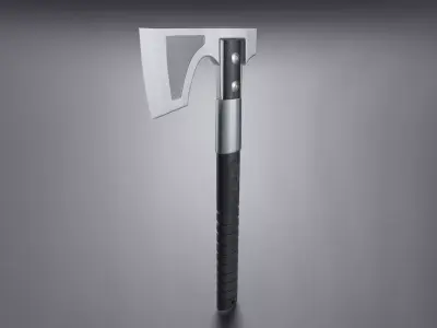 axe plastic-metal 3D model