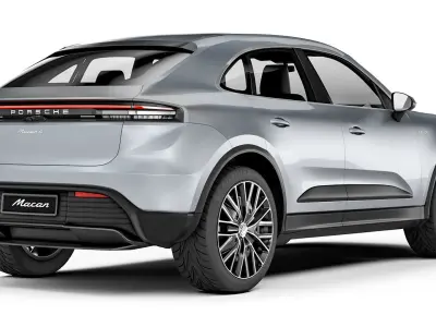Porsche Macan 2025 3D model