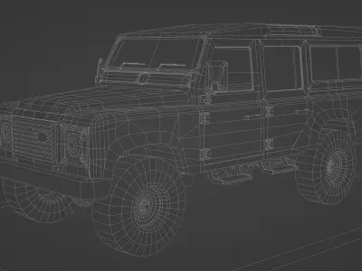 Ranover Offender With 13 Replaceable Attachments Low-poly 3D model
