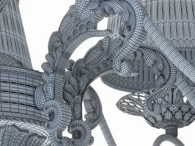 Chandelier suspended MW-Light Ariadna 450014208 3D model