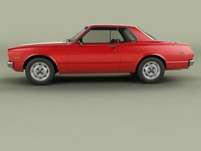 Toyota Cressida X30 3D model