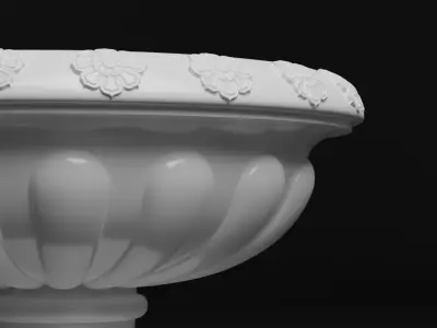 Garden vase 3D model