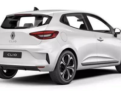 Renault Clio 2024 3D model