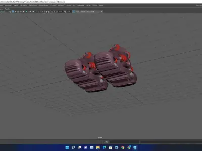 3D Concept shoe Modeling and Print ready file Low-poly 3D model