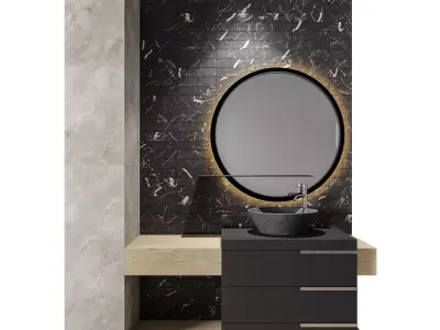 Luxury Bathroom 96 3D model