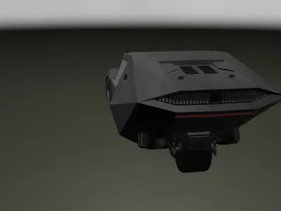 Car LAPD 2048  3D model