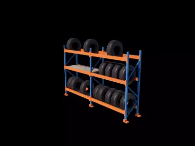 Tyre Racking  3D model