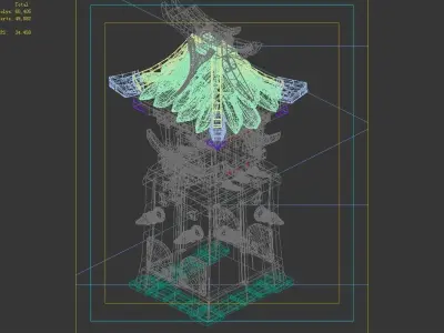 Game City - Station - Sentinel 35 3D model