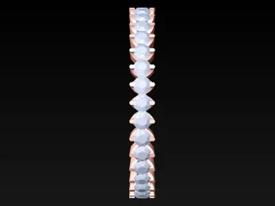 Diamond Ring - Womens Rings - N3494 Free 3D print model