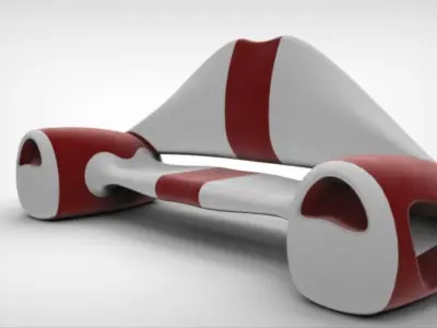 Fumobo Sofa Free 3D print model