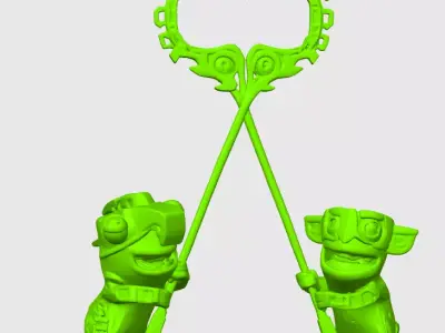 Beast in natra 2 Movie  3D print model