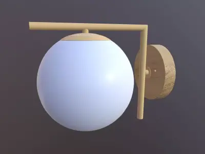Modern Wall Lamp 3D model