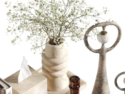 Decorative set 05 3D model