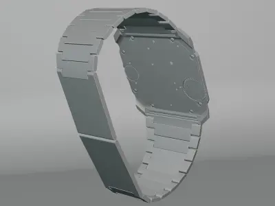 Wristwatch - Octo finissimo ultra 3D model