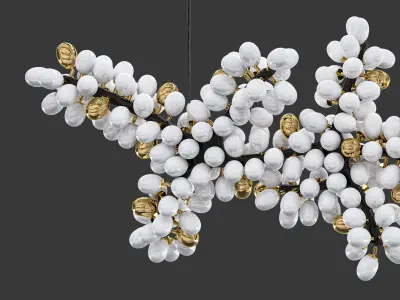 Valiant Chandelier Horizontal 3D model