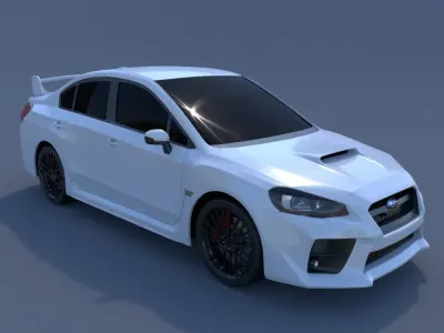 Subaru WRX STI 3D model