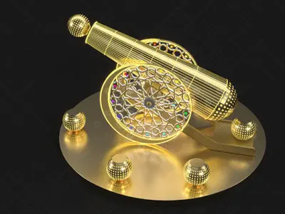 Ramadan Canon Ramadan Decoration  EID  Islamic decore 3D model 3D model