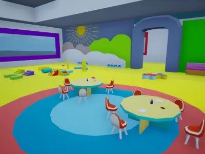 Educational Environment 3D model