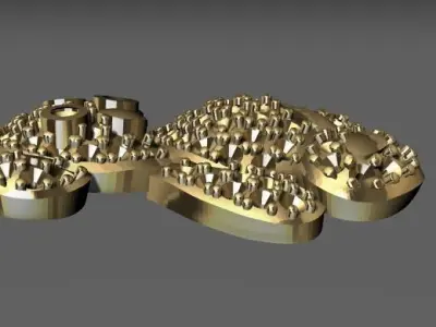 dije de oso teddy  3D model