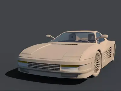 Classic Car 3D 3D model
