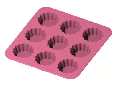 Exquisite Cup Cake Mold 3D print model