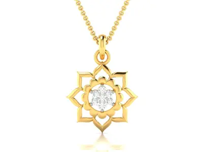Women Pendant 3dm STL FBX OBJ Render Details 3D print model purchase