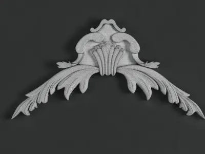 Ornament Coins Set 3D model