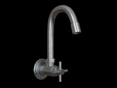 Sink Tap Low-poly 3D model purchase
