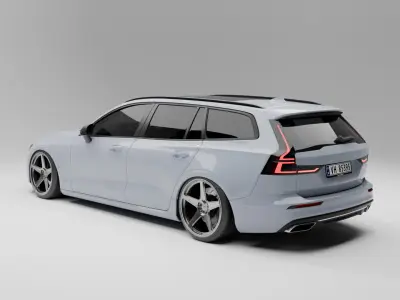 Volvo V90 Ozz Lights 3D model