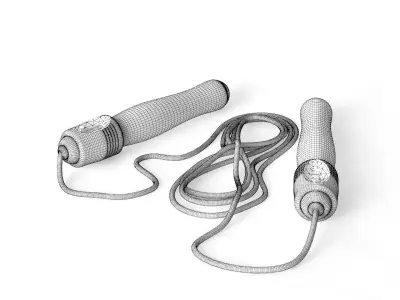 Jumping Rope 3D model